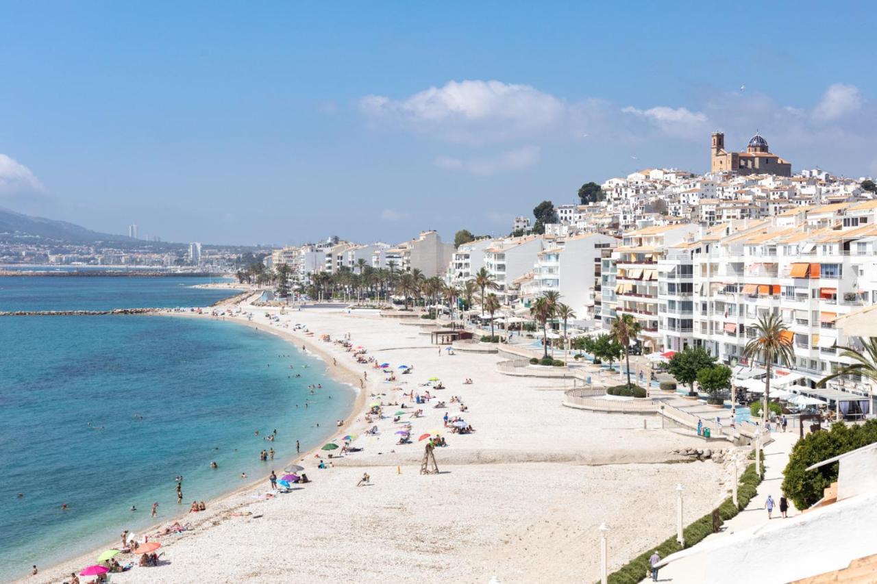 Апартаменты Escapada Romantica En Atico Frente Al Mar Con Piscina Альтеа Экстерьер фото