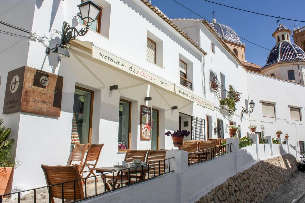 Апартаменты Escapada Romantica En Atico Frente Al Mar Con Piscina Альтеа Экстерьер фото
