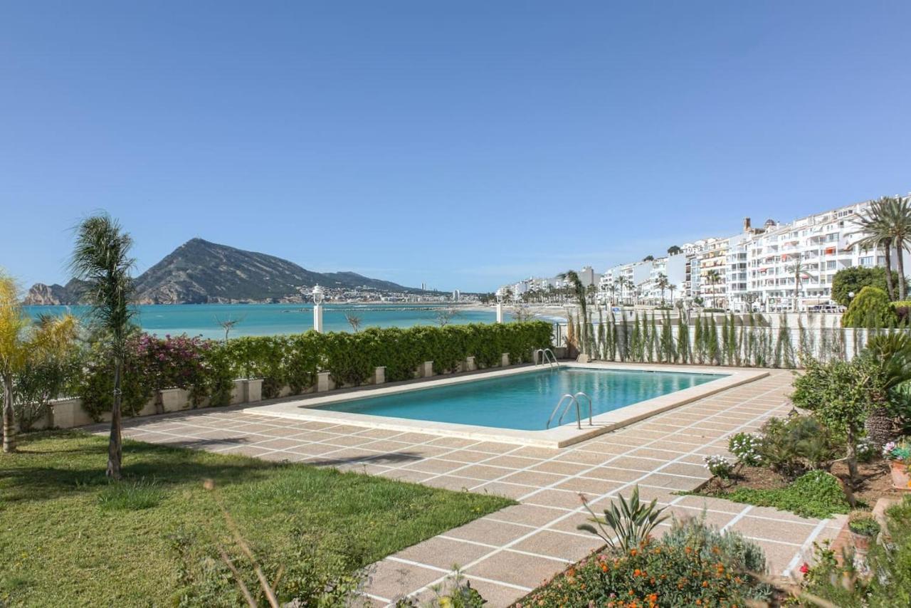 Апартаменты Escapada Romantica En Atico Frente Al Mar Con Piscina Альтеа Экстерьер фото